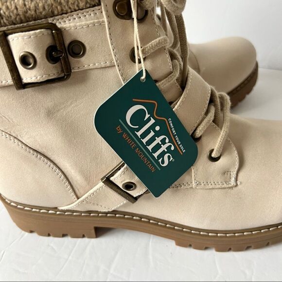 Cliffs by White Mountain Marlee Zip/Lace-Up Boots Size 11 - Picture 4 of 8